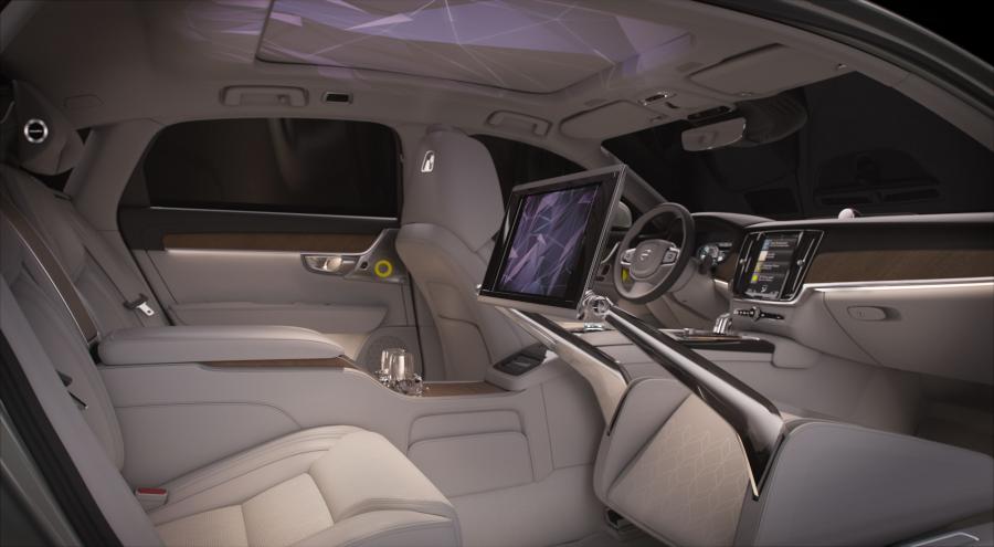 Интерьер Volvo S90 Ambience Concept 2018 года  (фото 2 из 9)